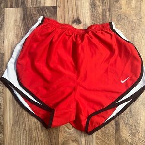 Nike Red Dri Fit Running Shorts (S)